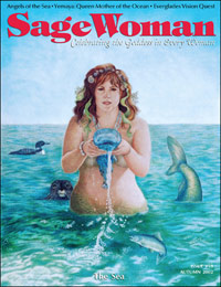 SageWoman #59 (original) The Sea (paper)